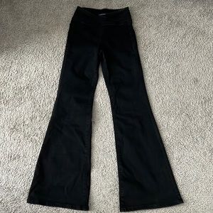 Black Flare Jeans
